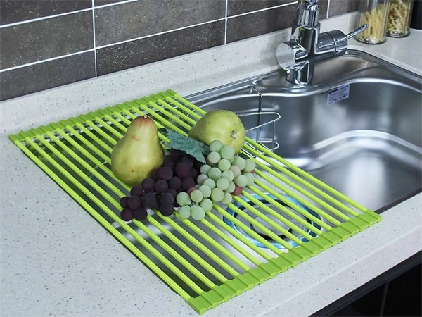 Silicone drain rack, making the kitchen more organized