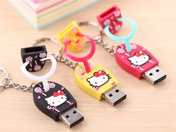 How to clean a silicone USB flash drive?
