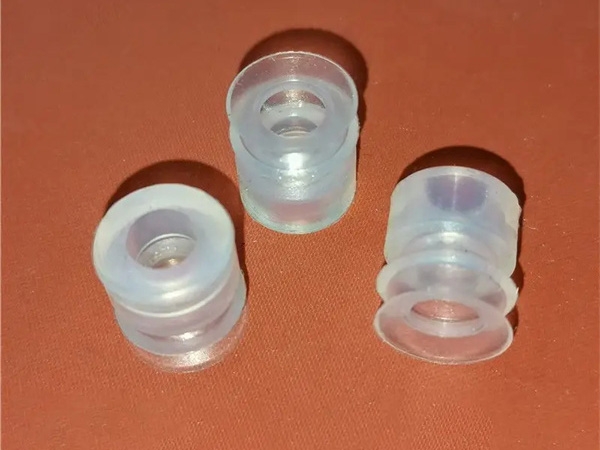What are the process requirements for silicone suction cups?