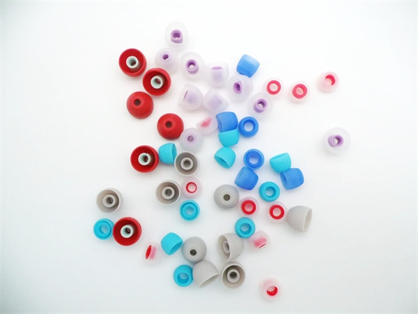 Why do headphones need silicone ear caps?